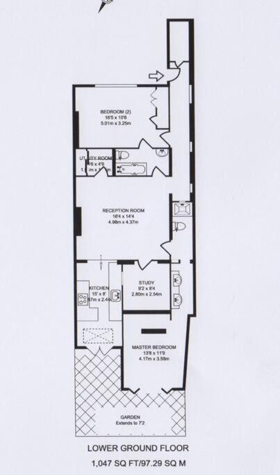 Earls Court Spacious Apartment Лондон Екстер'єр фото